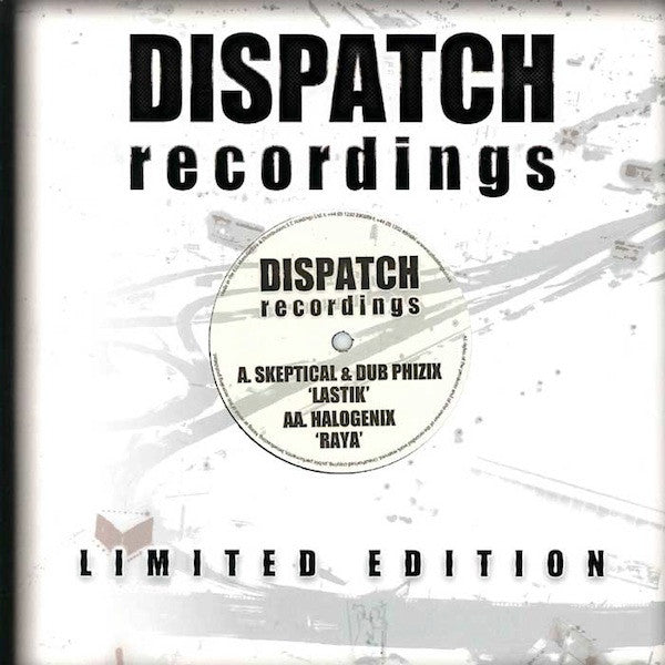 Skeptical (2) & Dub Phizix / Halogenix : Lastik / Raya (10", Ltd)