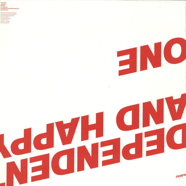 Ricardo Villalobos : Dependent And Happy - One (2x12")