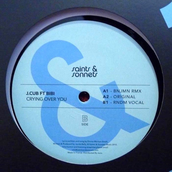 J.Cub Ft Bibi : Crying Over You (12")