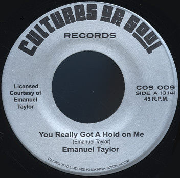 Emanuel Taylor : You Really Got A Hold On Me (7")