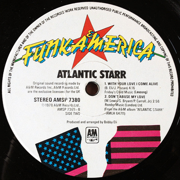 Atlantic Starr : Gimme Your Luvin' (12", Ltd)