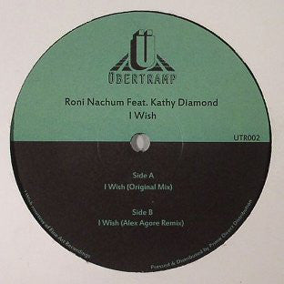 Roni Nachum Feat. Kathy Diamond : I Wish (12")