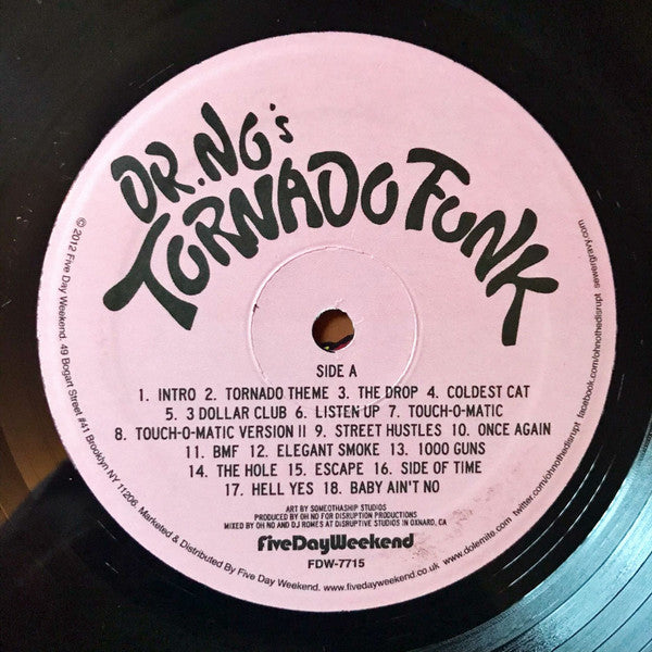 Oh No : Dr. No's Kali Tornado Funk (LP, Album)
