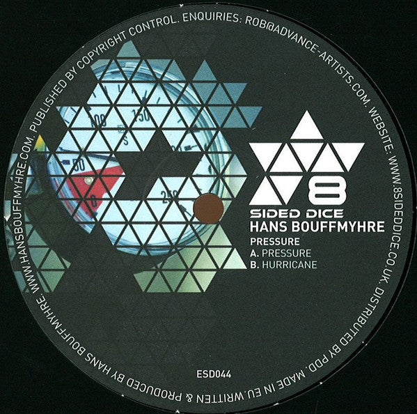 Hans Bouffmyhre : Pressure (12")