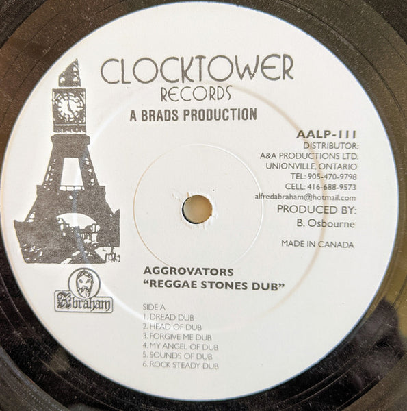 The Aggrovators : Reggae Stones Dub (LP, Album, RE)