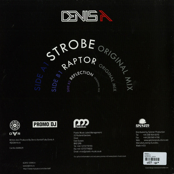Denis A : Strobe (12")