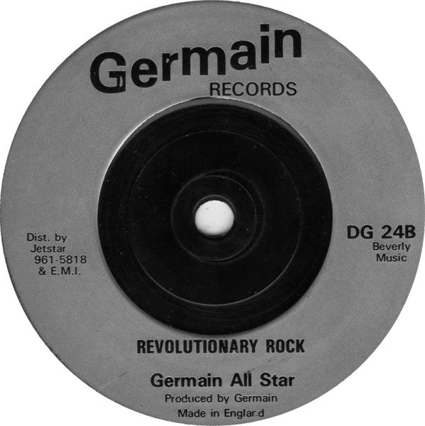 Freddie McGregor / Germain All Stars : Just Don't Want To Be Lonely / Revolutionary Rock (7", Single, Inj)