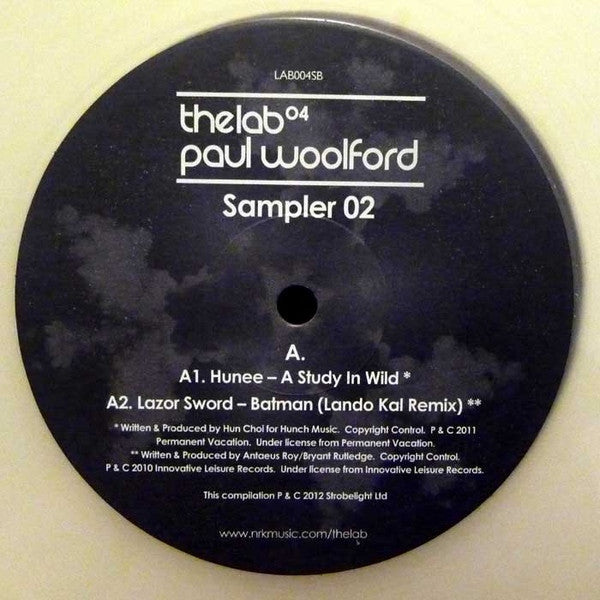 Paul Woolford : The Lab 04 - Sampler 02 (12", Smplr, Cle)