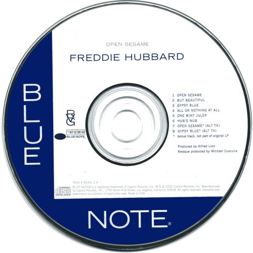 Freddie Hubbard : Open Sesame (CD, Album, RE, RM)