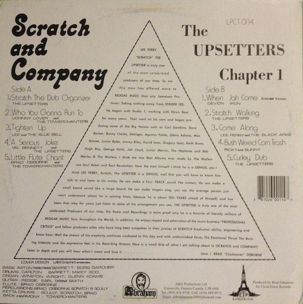 Various : Scratch And Company - Chapter 1 The Upsetters (LP, Comp, RP)