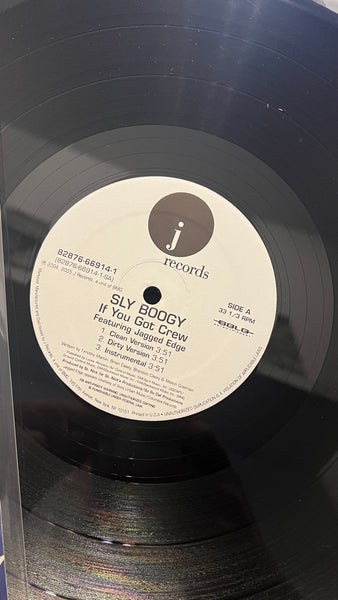 Sly Boogy Feat. Jagged Edge (2) : If You Got Crew / It's Nuthin' (We Thuggin') (12", Maxi)