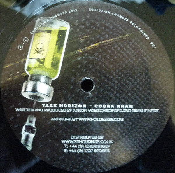 Task Horizon Ft. Spyda & Rina : Da Vibe / Cobra Khan (12")