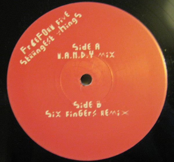 Freeform Five : Strangest Things (12", Promo, Pro)