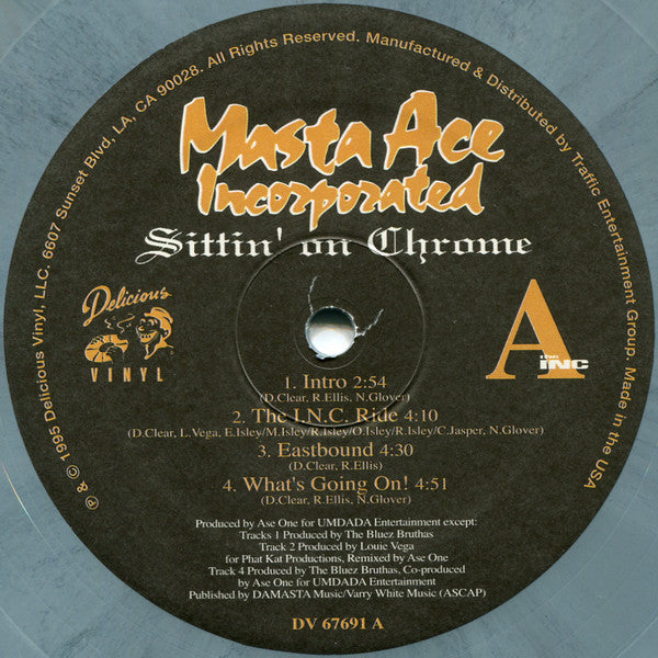 Masta Ace Incorporated : Sittin' On Chrome (2xLP, Album, Ltd, RE, Gat)