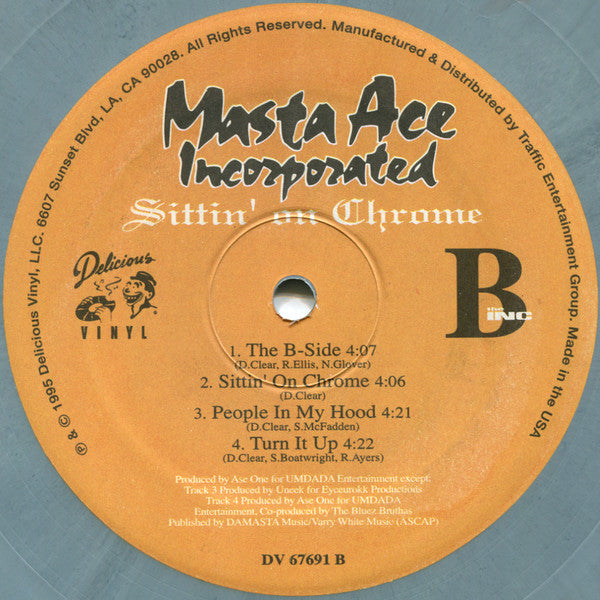 Masta Ace Incorporated : Sittin' On Chrome (2xLP, Album, Ltd, RE, Gat)