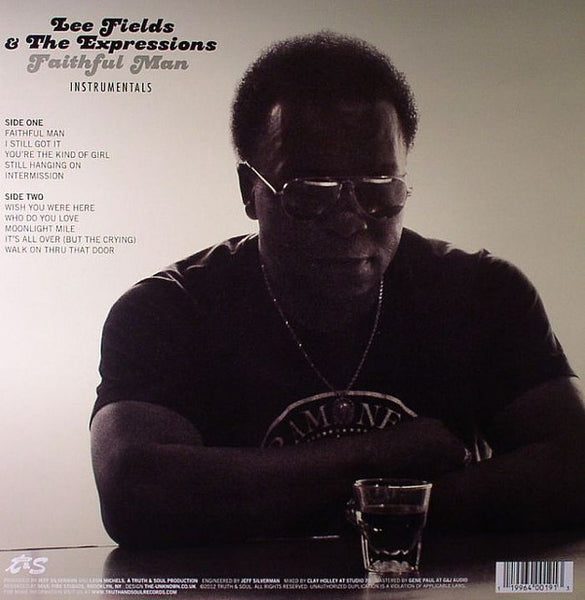 Lee Fields & The Expressions : Faithful Man (Instrumentals) (LP, Album)