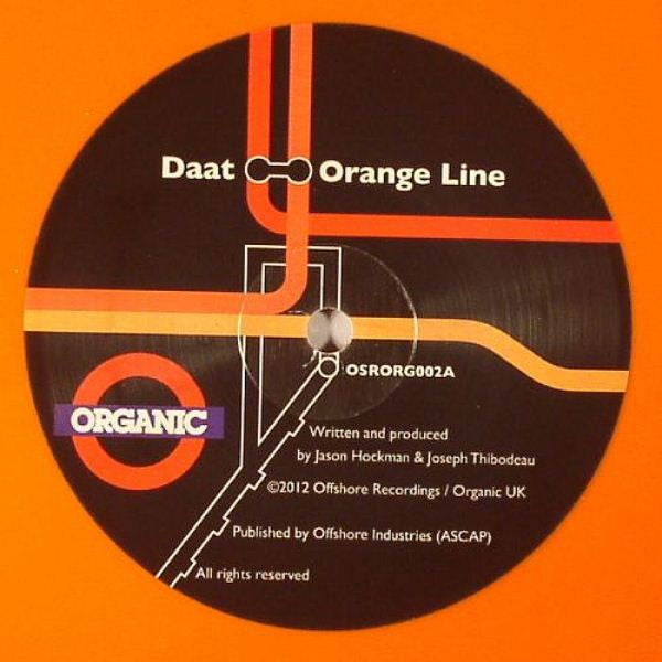 Daat : Orange Line (12", Ora)