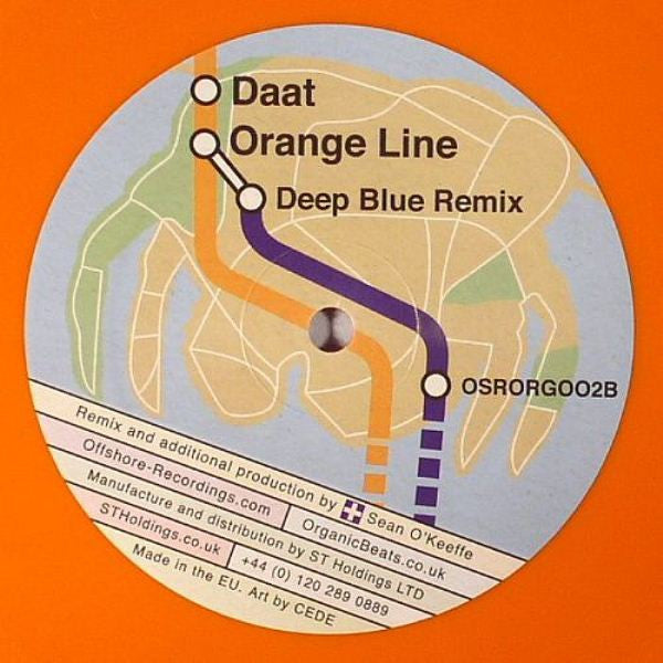 Daat : Orange Line (12", Ora)