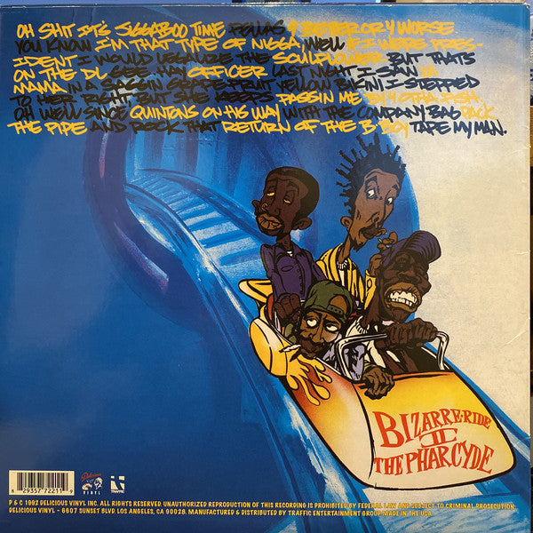 The Pharcyde : Bizarre Ride II The Pharcyde Instrumentals (LP)