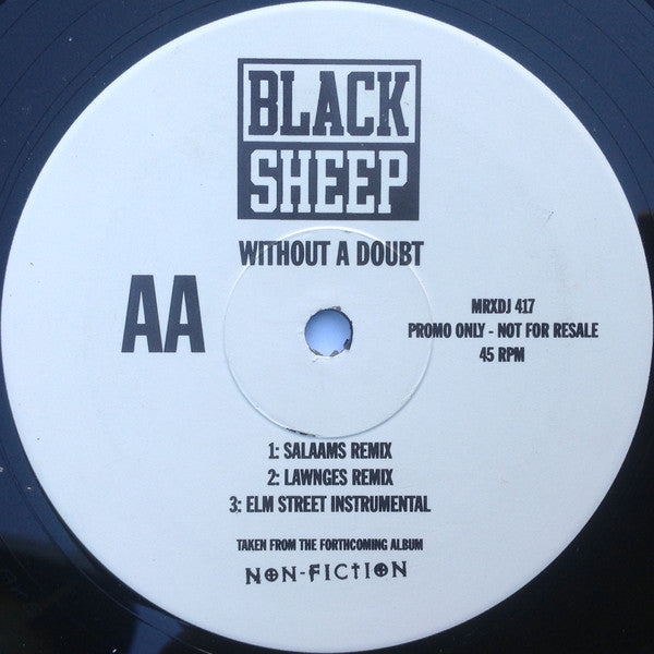 Black Sheep : Without A Doubt (12", Promo)