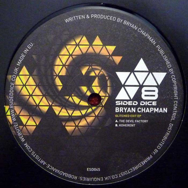 Bryan Chapman : Glitched Exit EP (12", EP)