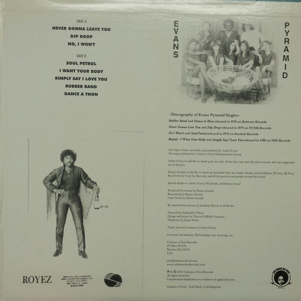 Evans Pyramid : Evans Pyramid (LP, Comp, Ltd, Num, Gat)