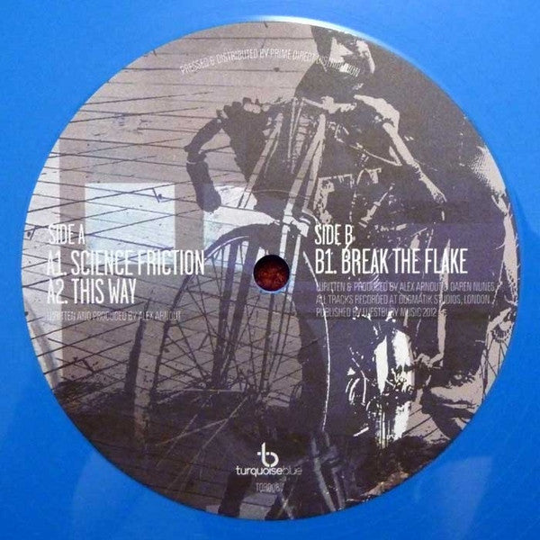 Alex Arnout : Science Friction EP (12", EP, Blu)