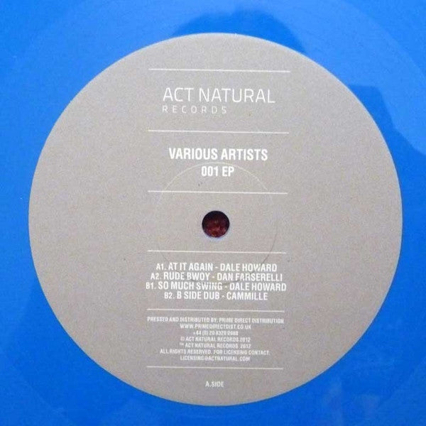 Various : Various Artists 001 EP (12", EP, Comp, Blu)