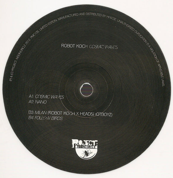 Robot Koch : Cosmic Waves (2x10", Ltd, Whi)