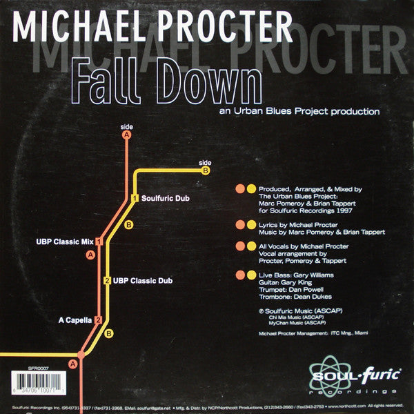 Michael Procter : Fall Down (12")
