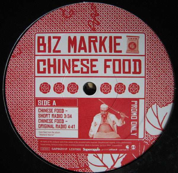 Biz Markie : Chinese Food (12", Promo)