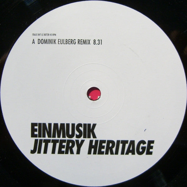 Einmusik : Jittery Heritage Remixes (12")