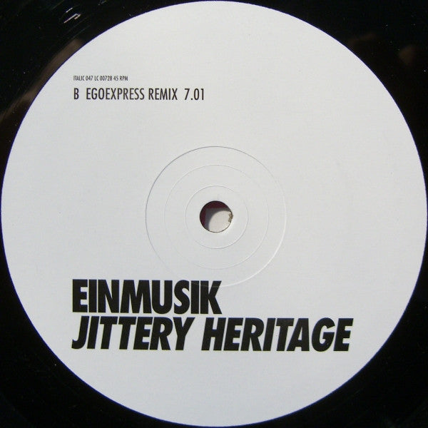 Einmusik : Jittery Heritage Remixes (12")