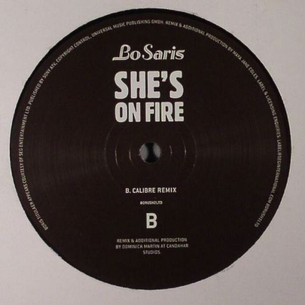 Bo Saris : She's On Fire (12")