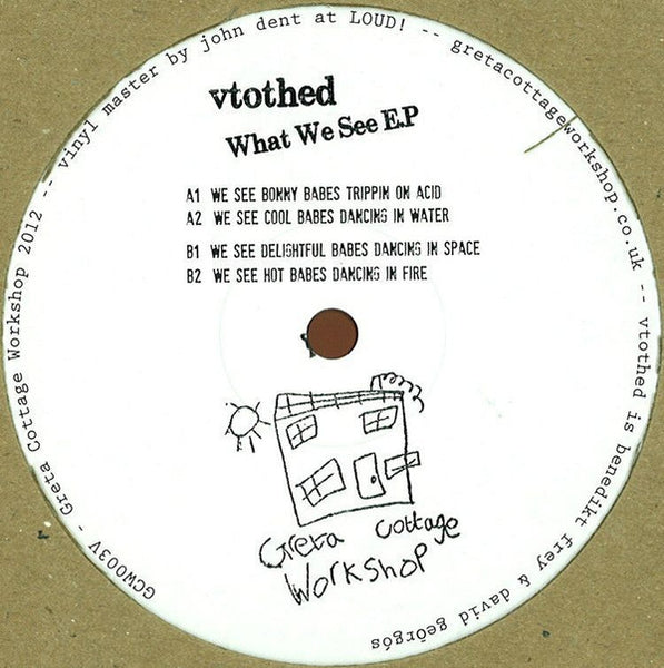 Vtothed : What We See EP (12", EP)