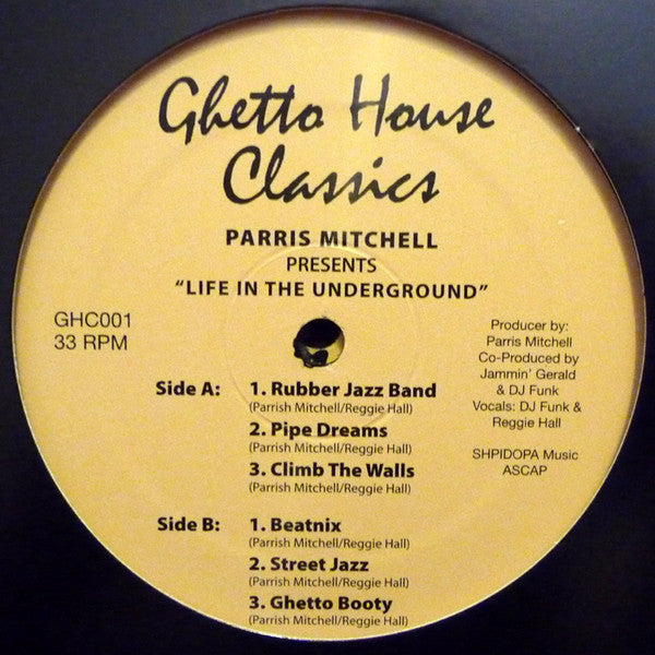 Parris Mitchell : Life In The Underground (2x12", Album, RE, RM)