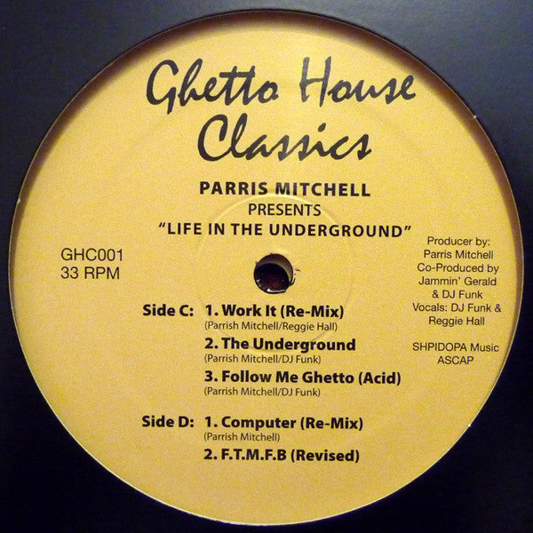 Parris Mitchell : Life In The Underground (2x12", Album, RE, RM)