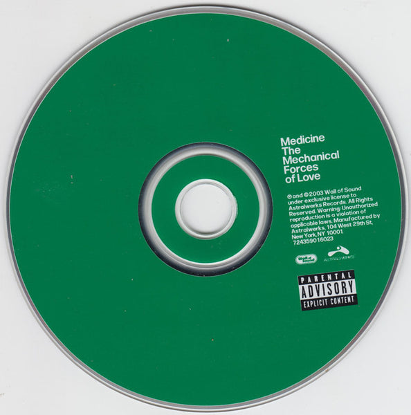 Medicine (2) : The Mechanical Forces Of Love (CD, Album)
