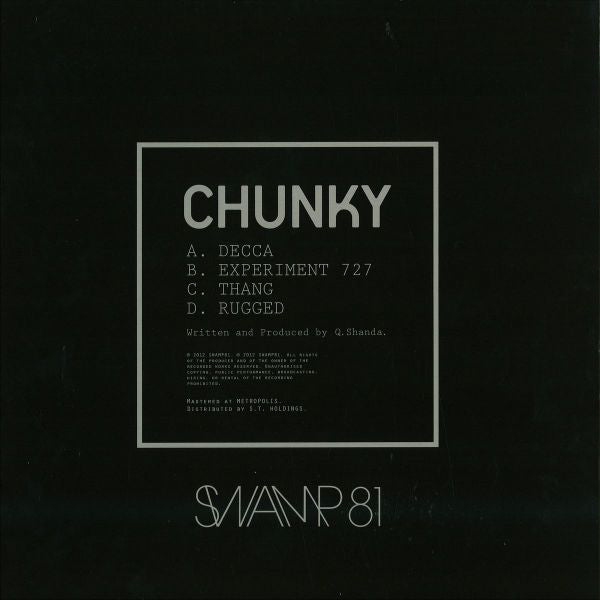 Chunky (8) : The Chunky EP (2x12", EP)