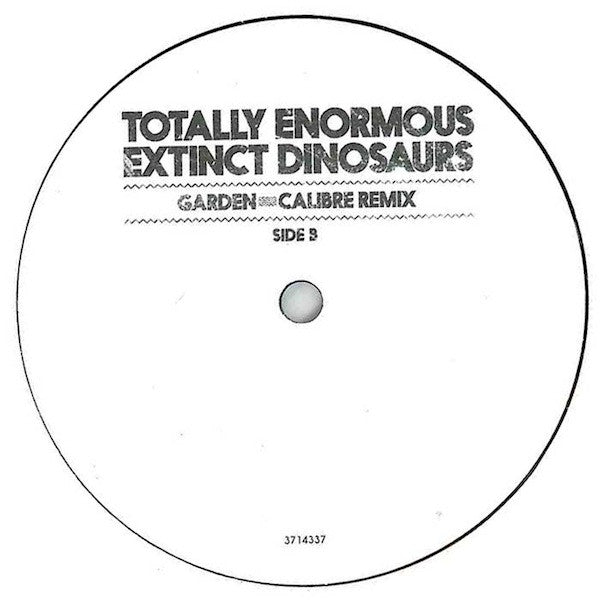 Totally Enormous Extinct Dinosaurs : Household Goods / Garden (Remixes) (12", Ltd)
