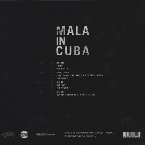Mala (4) : Mala In Cuba (Box, Album, Ltd + 4x12")