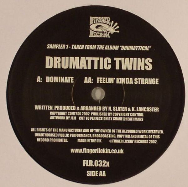 Drumattic Twins : Drumattical Sampler One (12", Smplr)