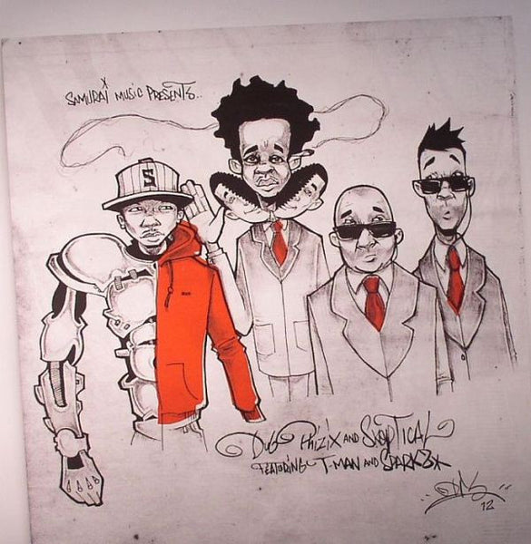 Dub Phizix & Skeptical (2) : Run It Like The President (12")