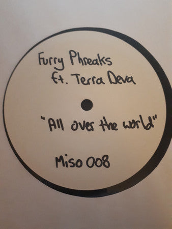 Furry Phreaks with Terra Deva : All Over The World (12", Promo, W/Lbl)