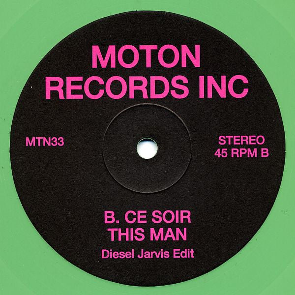 Diesel Jarvis* : Nite Dance / Ce Soir / This Man (12", Unofficial, Gre)