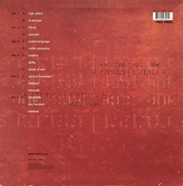 Krust : Coded Language (6x12", Album)