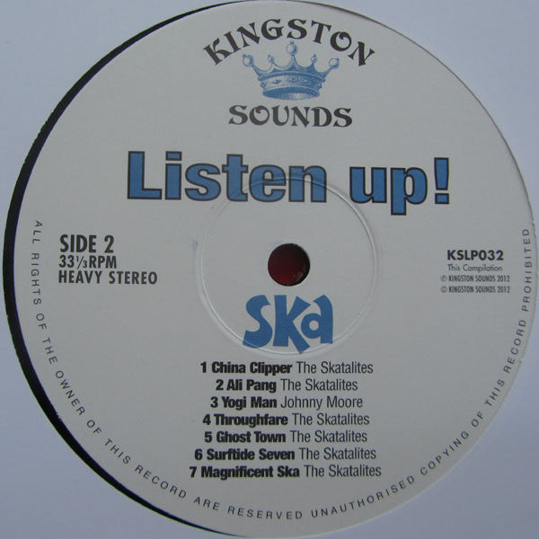 Various : Listen Up! Ska (LP, Comp)