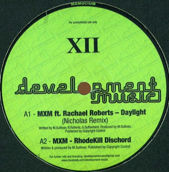 MXM (2) : Daylight (12", Promo)
