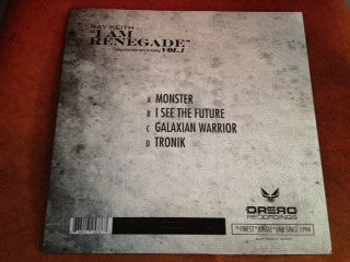 Ray Keith : I Am Renegade (2x12", EP)