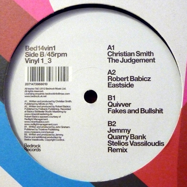 Various : Bedrock 14 (12", Comp, 1/3)